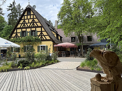 Das Tiergartenrestaurant Waldschänke. Foto: Tiergarten Nürnberg/Anna Böhm