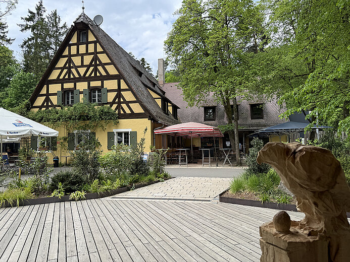 Das Tiergartenrestaurant Waldschänke. Foto: Tiergarten Nürnberg/Anna Böhm
