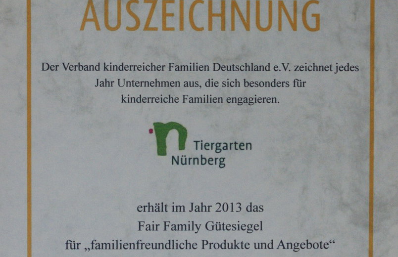 Fair Family; Foto: Tiergarten Nürnberg